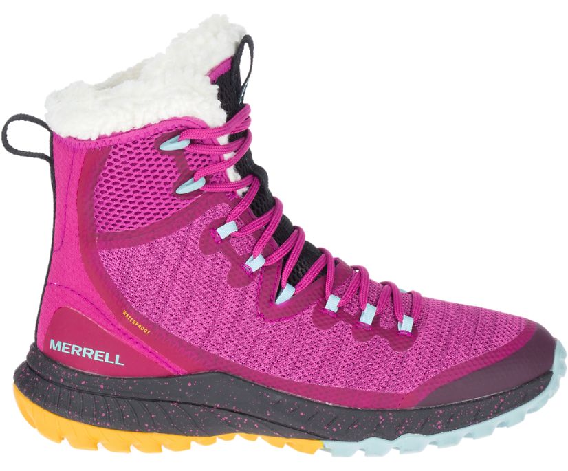 Buty Merrell Bravada Knit Polar Wasserdicht - Buty Zimowe Damskie Merrell - Fuksja [ZGXPL-8302]